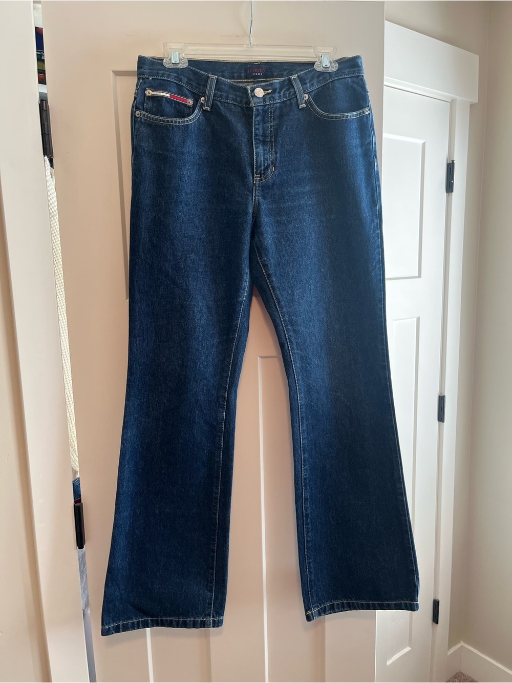 Tommy Hilfiger Dark Blue Wide-Leg Jeans